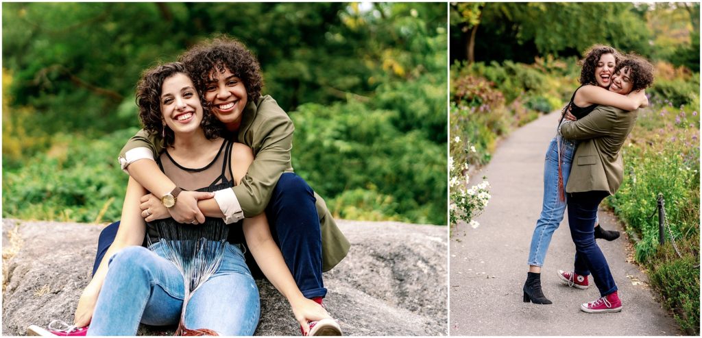 Fort Tryon Park in NYC Engagement Photos by NYC Wedding Photographer Jessica Manns Photography