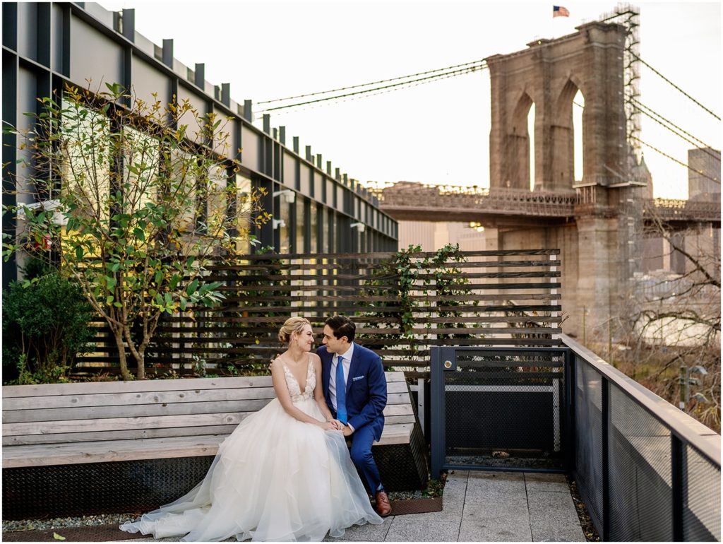 Brooklyn Bridge Micro Wedding by Brooklyn Wedding Photographer Jessica Manns Photography
